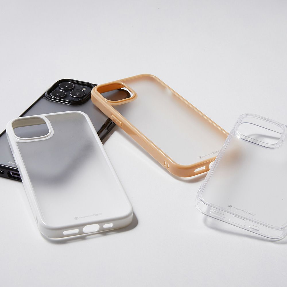 Deff iPhone 13 Pro Max Hybrid Case Etanze Lite クリア | 【公式