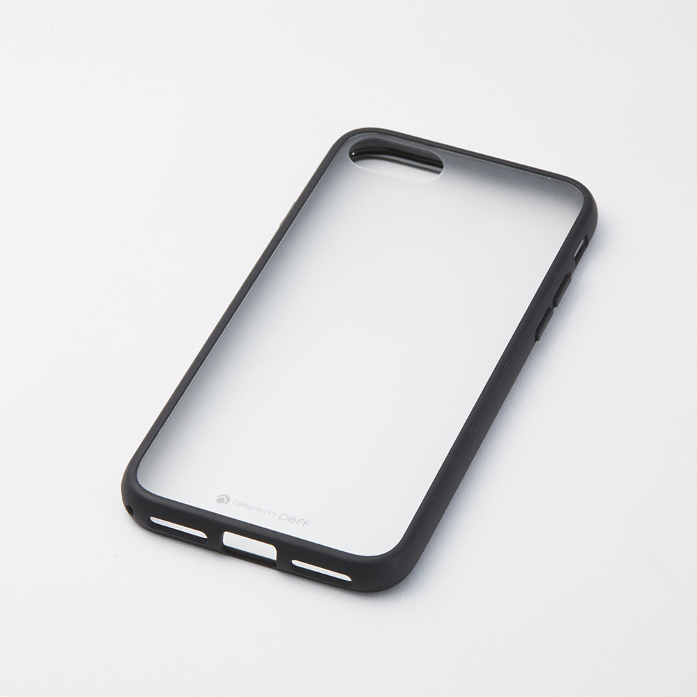 Deff iPhone SE（第3世代）/（第2世代） / 8 / 7 HYBRID CASE Etanze Lite ブラック
