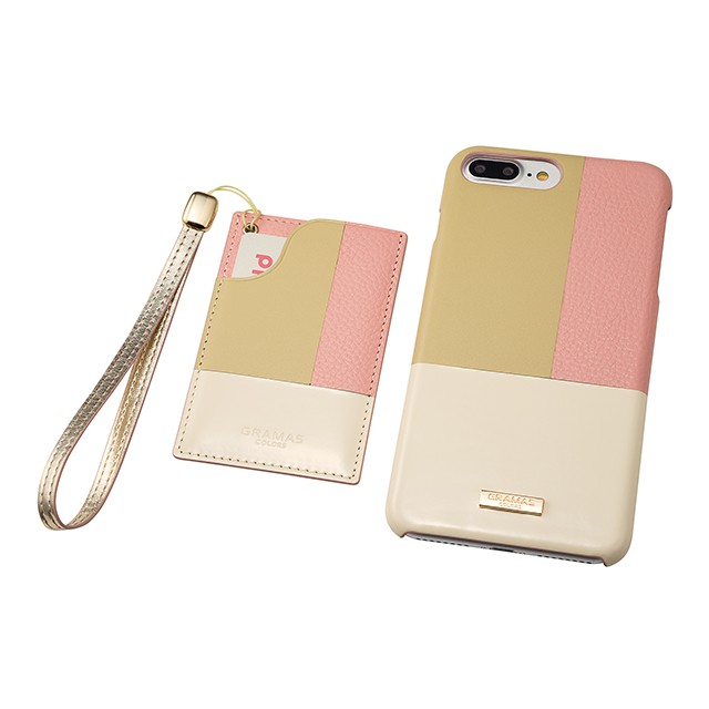 【アウトレット】 坂本ラジヲ Nudy Leather Case Limited for iPhone 7 Plus/8 Plus Pink