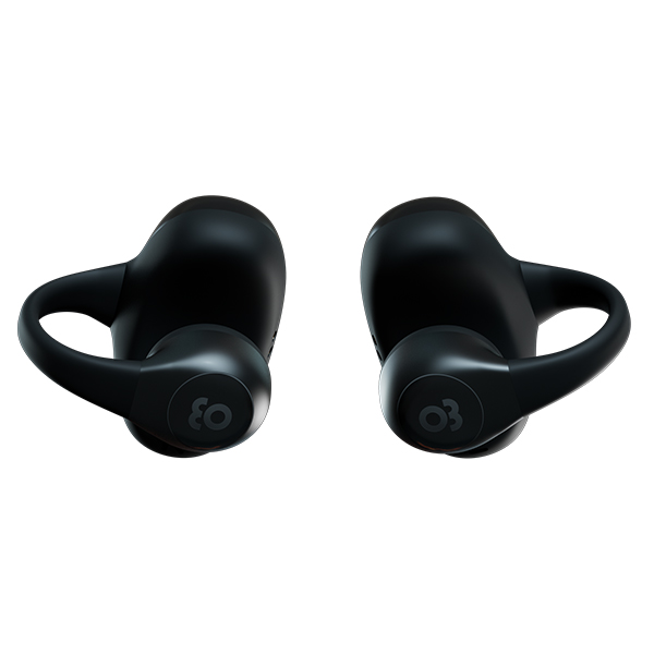 オーディオ機器Boco earphones 骨伝導イヤホン PEACE SS-1 BLACK