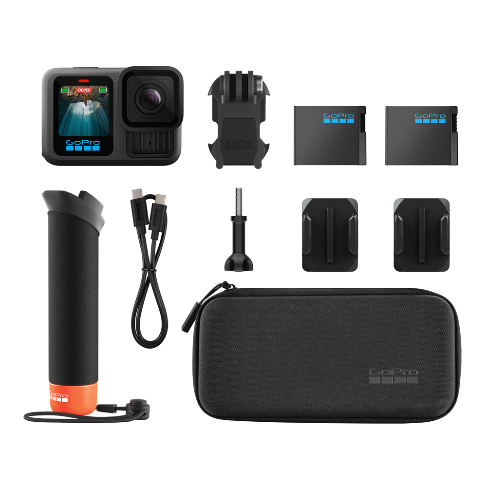 GoPro HERO13 Black アクセサリーセット 5.3K60 防水 手ブレ補正 CHDRB