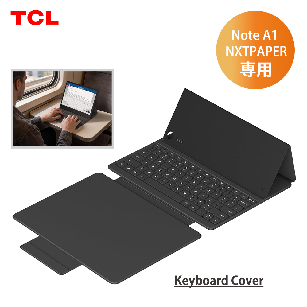 TCL Note A1 NXTPAPER　専用キーボード・ケース付 TCL キーボードカバー Note A1 NXTPAPER専用 グレー KB9566X | スマホ