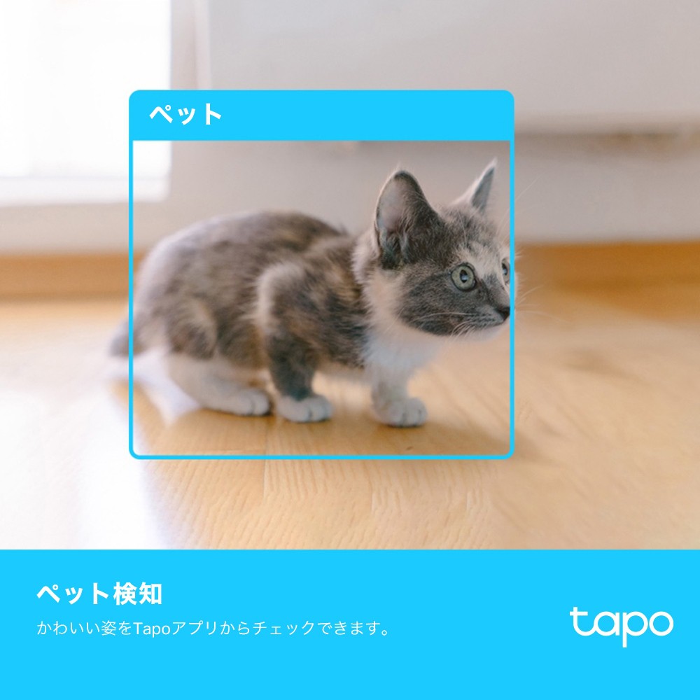 TP-Link ティーピーリンク ネットワークWiFiカメラ パン・チルト 4MP