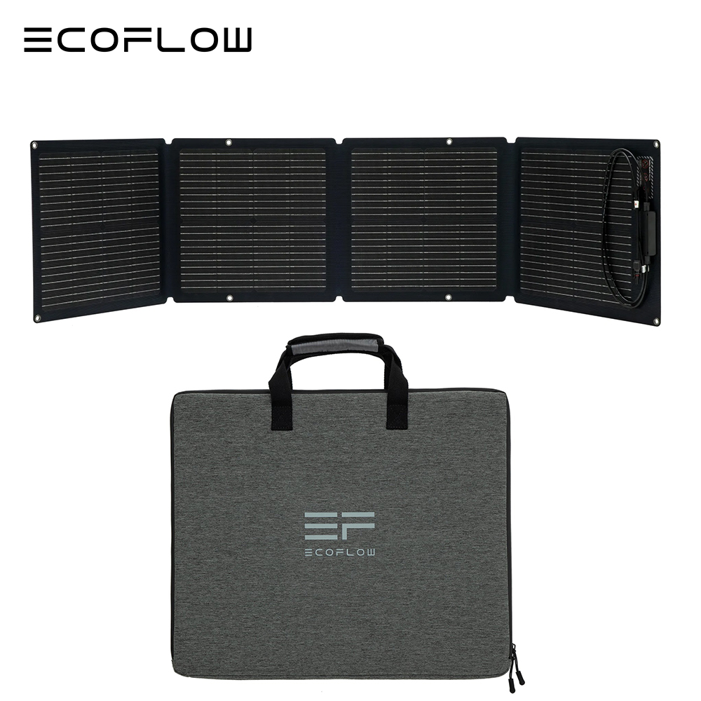 EcoFlow エコフロー 110Wソーラーチャージャー | 【公式】トレテク