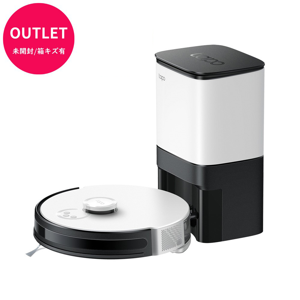 アウトレット】 TP-Link Tapo ロボット掃除機 水拭き対応 LiDAR 自動