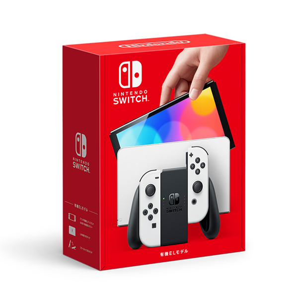 すぐに遊べる4点セット】Nintendo Switch(有機EL) Joy-Con(L)/(R