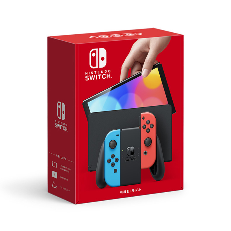 Nintendo Switch(有機ELモデル) ネオンブルー・ネオンレッド ポケモン 