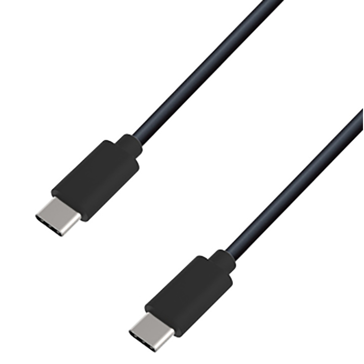カシムラ AJ-576 USB充電&同期ケーブル 1.2m C-C BK