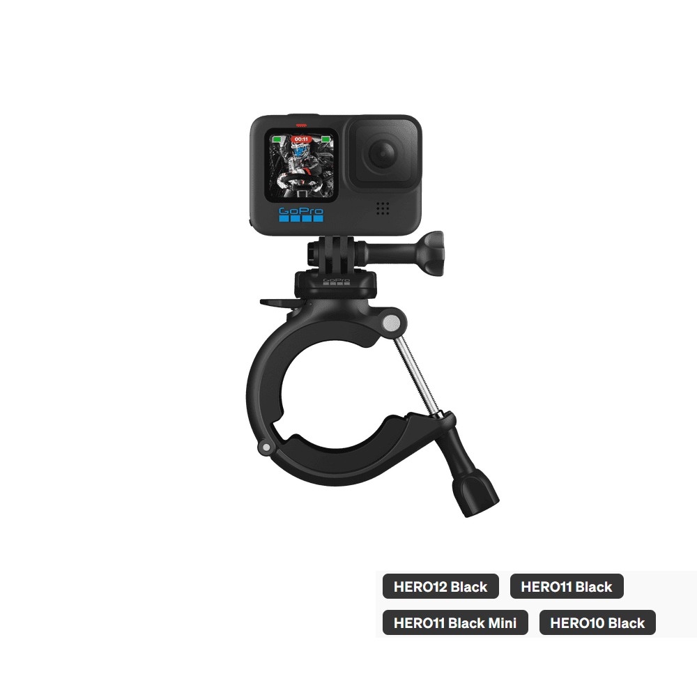 GoPro Large Tube Mount (Roll Bars + Pipes + More)