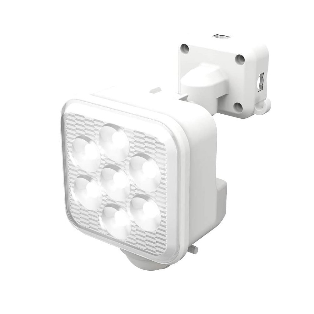 ムサシ 5W×1灯 フリーアーム式LED高機能 ソーラーセンサーライト 防犯対策 屋外ライト
