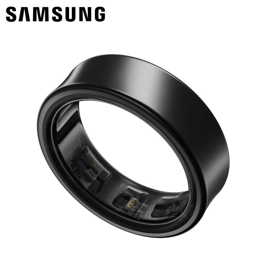 【ホークス優勝記念セール 9/30(水)まで】Samsung Galaxy Ring スマートリング チタニウムブラック 健康管理 睡眠計測