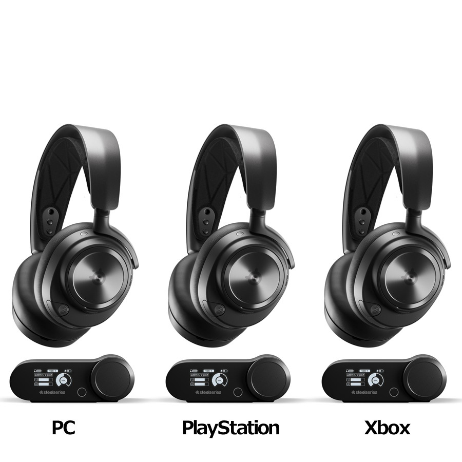 ゲーミングヘッドセット スティールシリーズ SteelSeries Arctis Nova Pro Wireless PC PlayStation Xbox