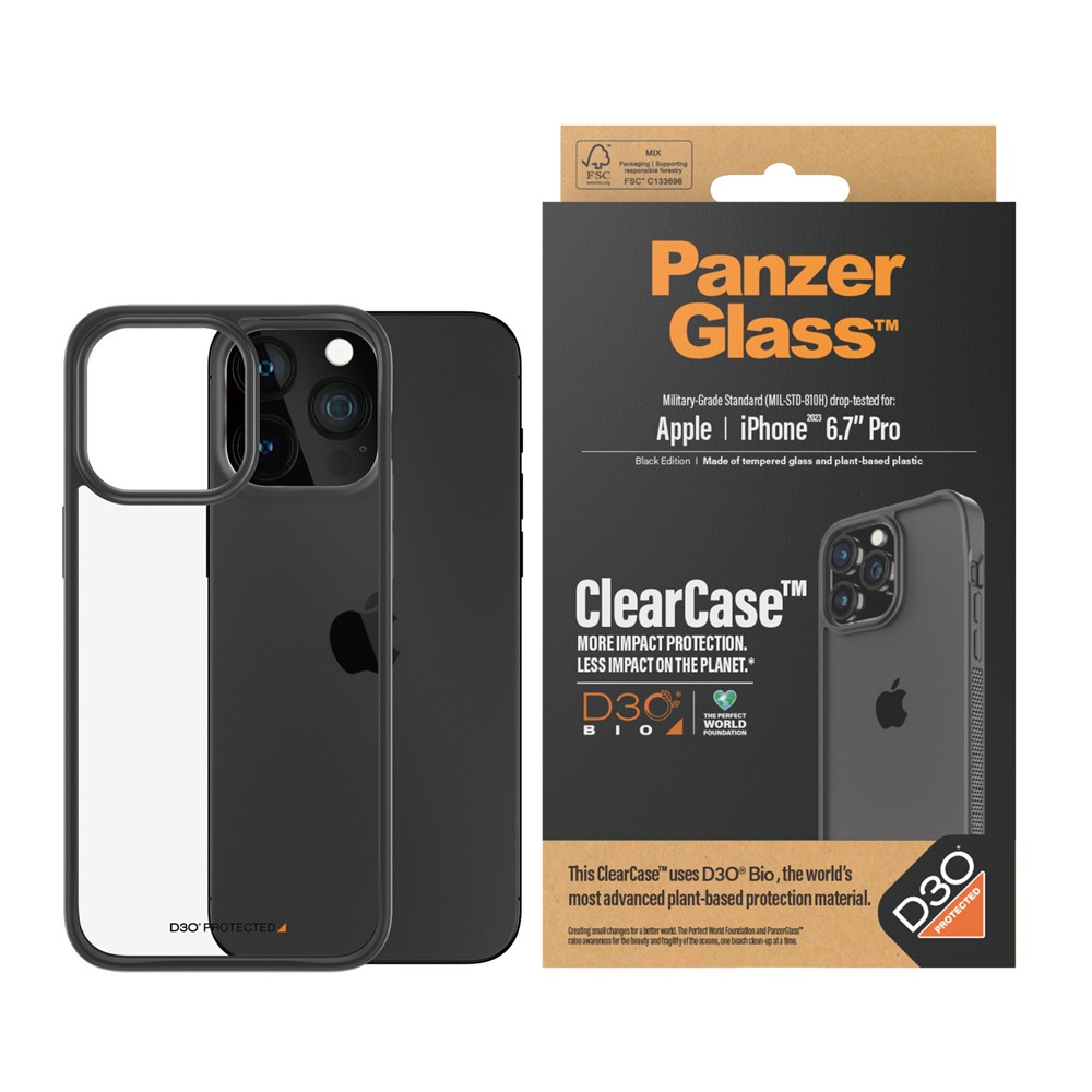 PanzerGlass パンザーグラス iPhone 15 Pro Max 117 Clearcase with 