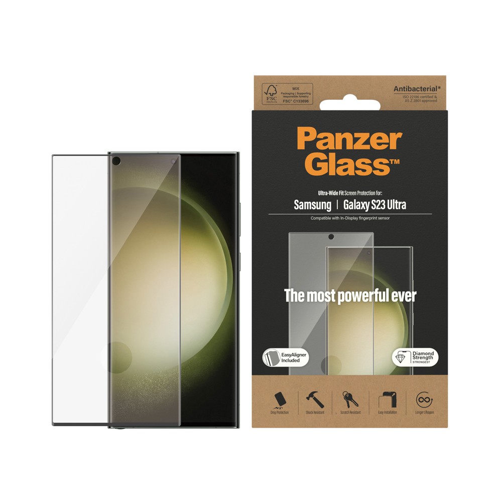 PanzerGlass Samsung Galaxy S23 Ultra Matrix UWF w/EasyAligner kit