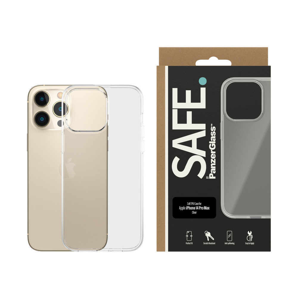 SAFE セーフ iPhone 14 Pro Max SAFE TPU Case Transparent クリアケース