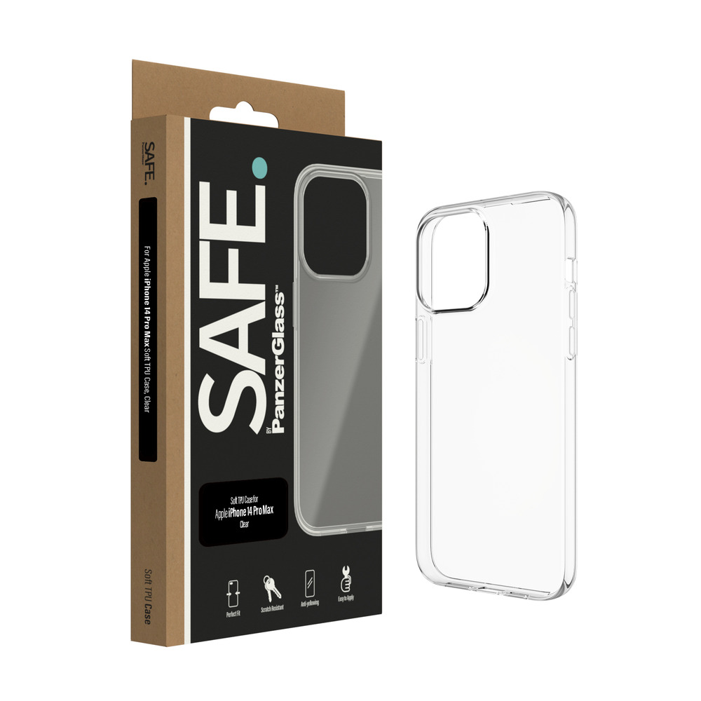 SAFE セーフ iPhone 14 Pro Max SAFE TPU Case Transparent クリアケース SoftBank公式  iPhone/スマートフォンアクセサリーオンラインショップ