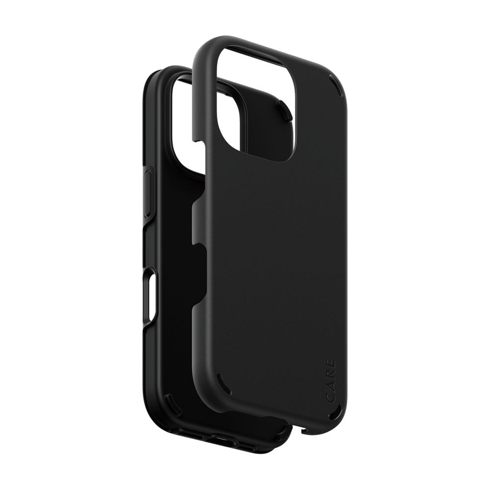 iPhone 16 Pro CARE by PanzerGlass Case Feature Double Defence Black