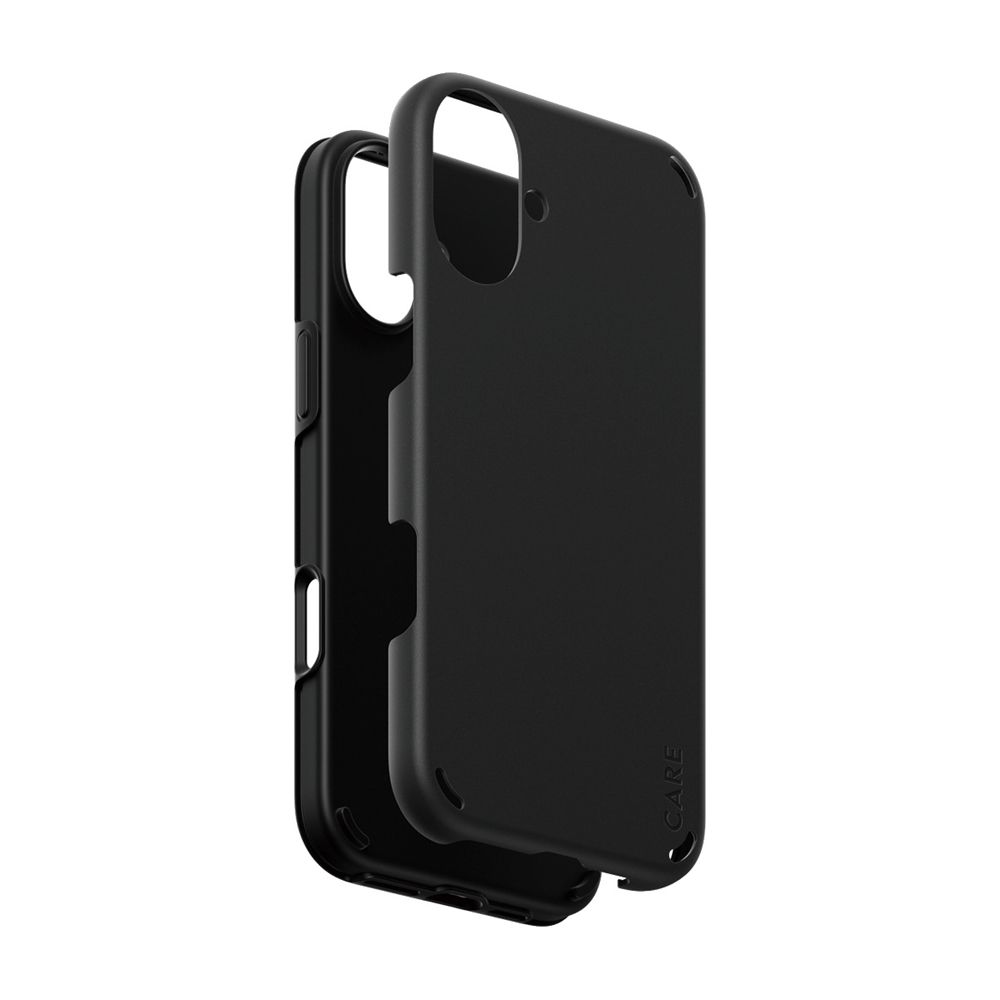 iPhone 16 Plus CARE by PanzerGlass Case Feature Double Defence Black