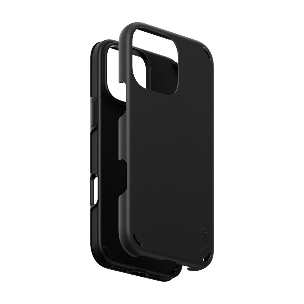 iPhone 16 Pro Max CARE by PanzerGlass Case Feature Double Defence Black