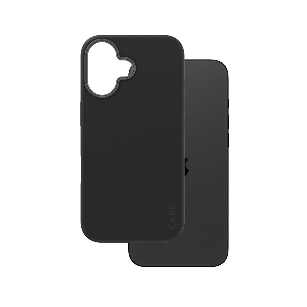 iPhone 16 CARE by PanzerGlass Case Fashion Black MagSafe