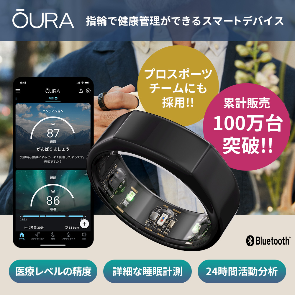 オーラリング　OURARING　最新第3世代（GEN）ヘリテージ　サイズ9oura