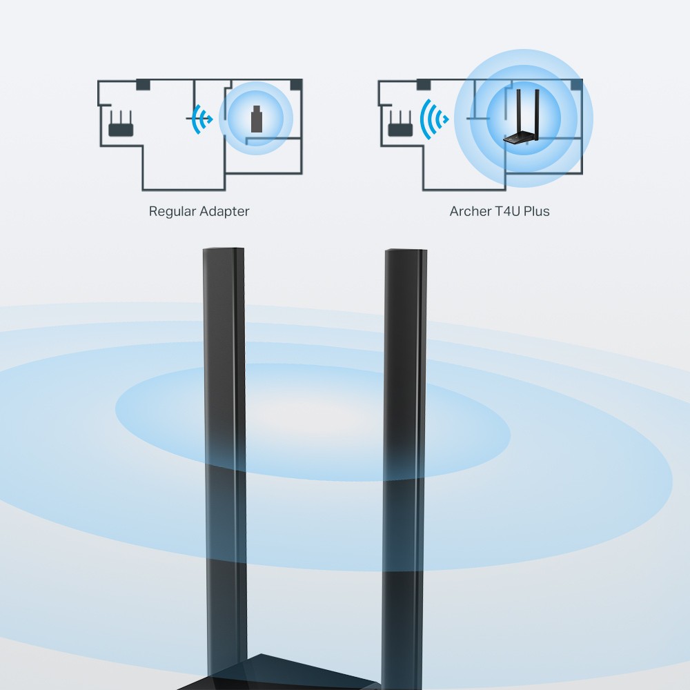 TP-Link ティーピーリンク 無線LAN子機 11ac/n/a/g/b 867Mbps+400Mbps