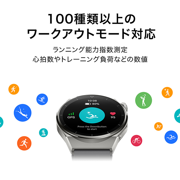 HUAWEI（ファーウェイ） Watch GT 3 Pro 46mm/Black/55028476