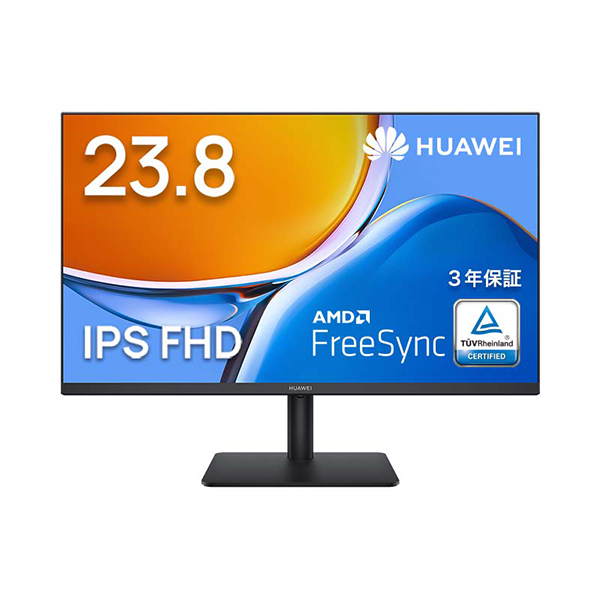 HUAWEI（ファーウェイ） MateView SE 標準版 SSN-24(SSN-CAA) 23.8インチ チルト角調整 1920 x 1080  IPS FHD DP・HDMI接続 リフレッシュレート75Hz 3年保証 | SoftBank公式  iPhone/スマートフォンアクセサリーオンラインショップ