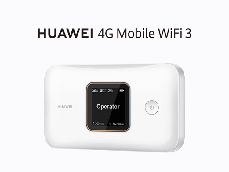 HUAWEI（ファーウェイ） Mobile WiFi 3 ポケットWiFi 300Mbps 高速LTE ...