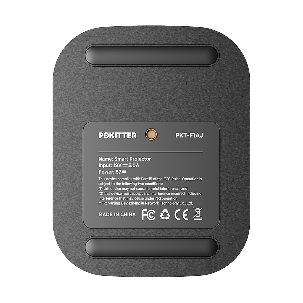 Pokitter Go Series Android TV Netflix搭載 プロジェクター レザー