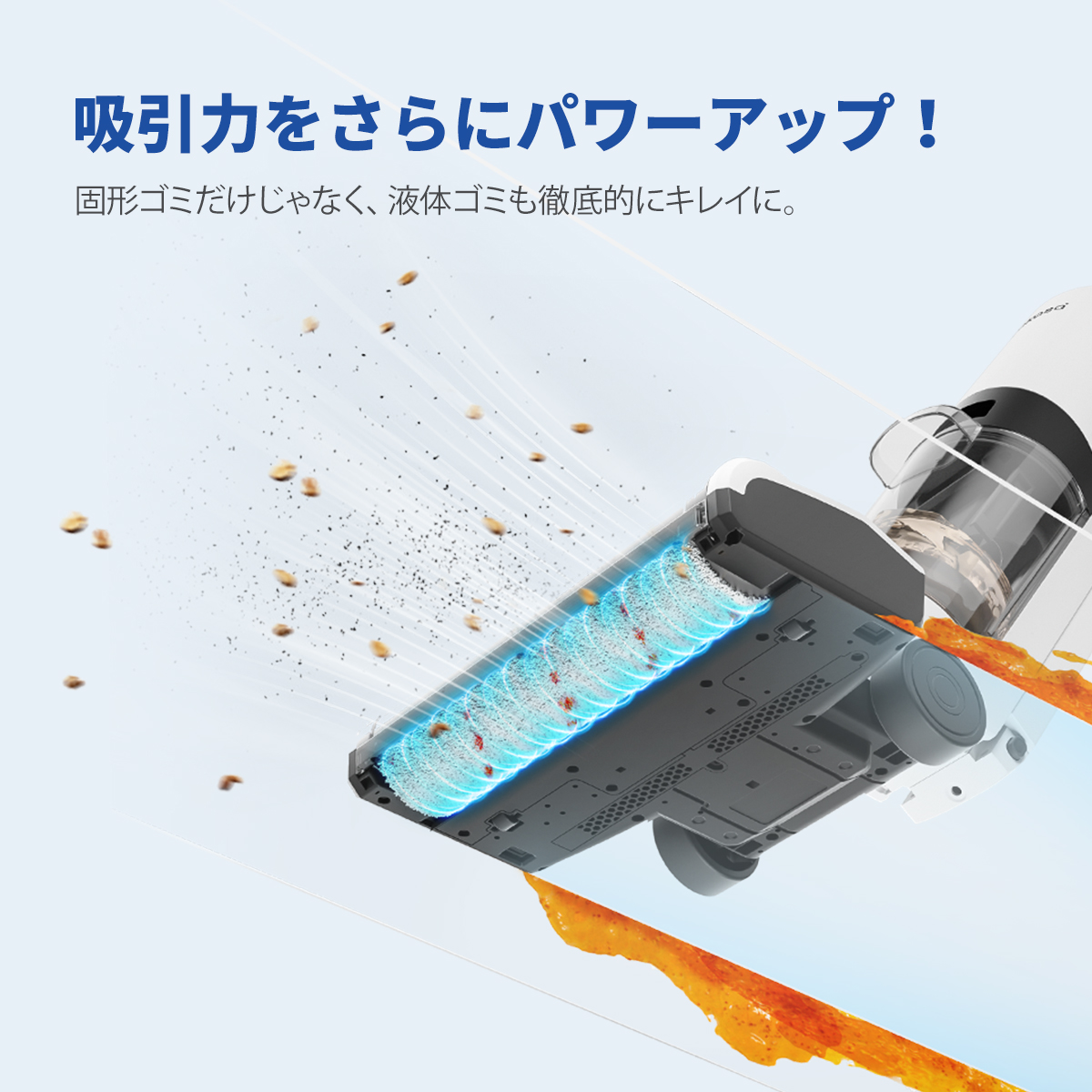 Neakasa Power scrub II コードレス掃除機 自走式ヘッド 強力吸引 水 