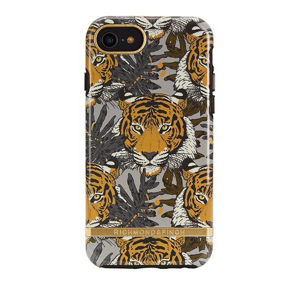 【SALE】Richmond&Finch リッチモンドアンドフィンチ Freedom Case Tropical Tiger - Gold details iPhone 6/7/8/SE 34420