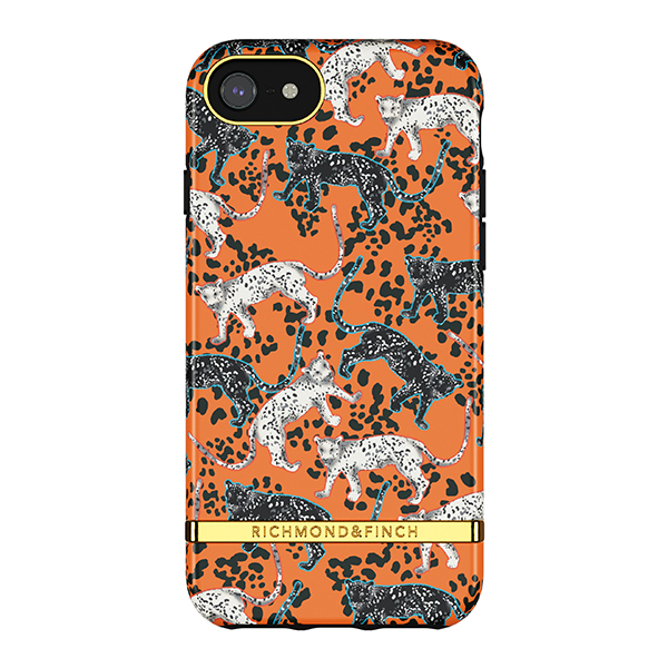 【SALE】Richmond&Finch リッチモンドアンドフィンチ Freedom Case Orange Leopard iPhone 6/7/8/SE 42991