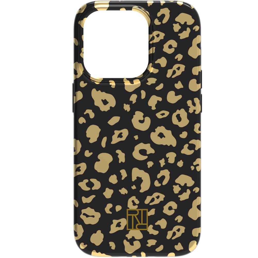 【アウトレット】Richmond&Finch リッチモンドアンドフィンチ iPhone 14 Pro Freedom Case Gold Leopard