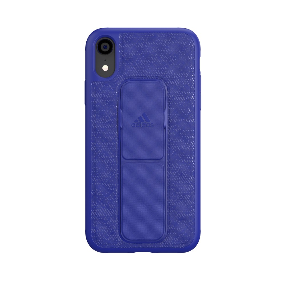 【アウトレット】iPhone XR adidas アディダス SP Grip Case FW18 collegiate royal