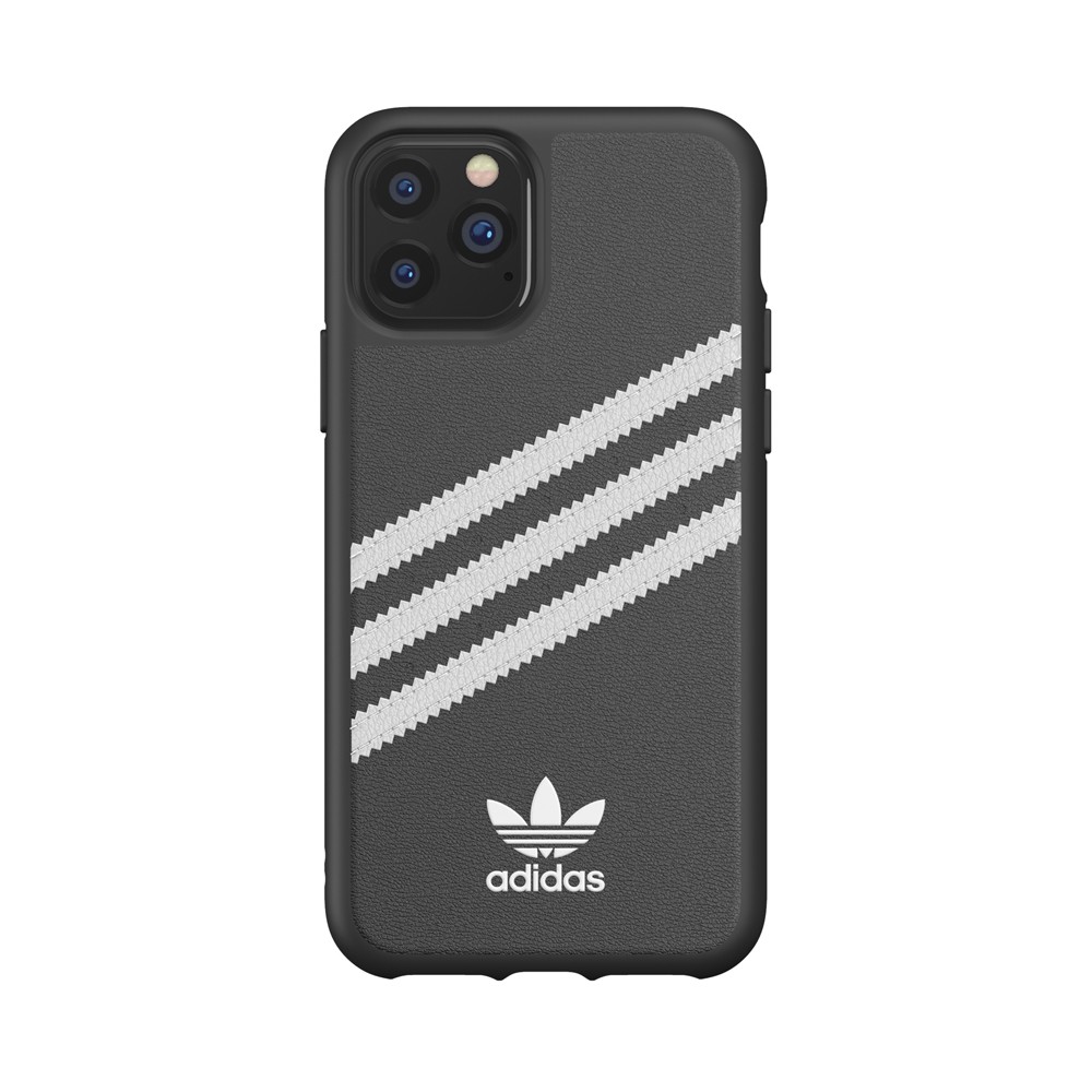 【アウトレット】 adidas アディダス  iPhone 11 Pro OR Moulded Case SAMBA FW19 black/white ※パッケージ不良アウトレット