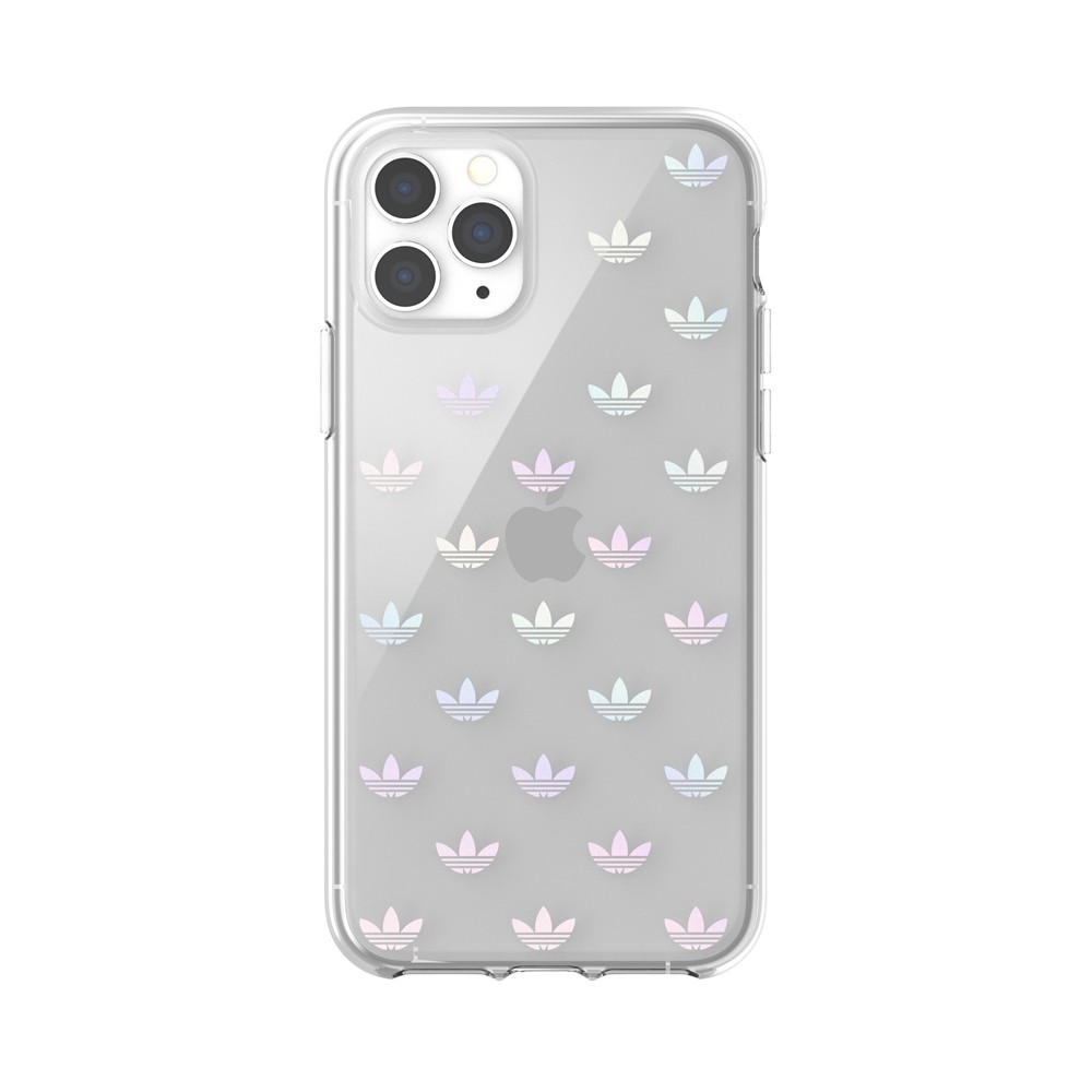 【アウトレット】 iPhone 11 Pro adidas アディダス OR Snap Case CLEAR FW19 colourful