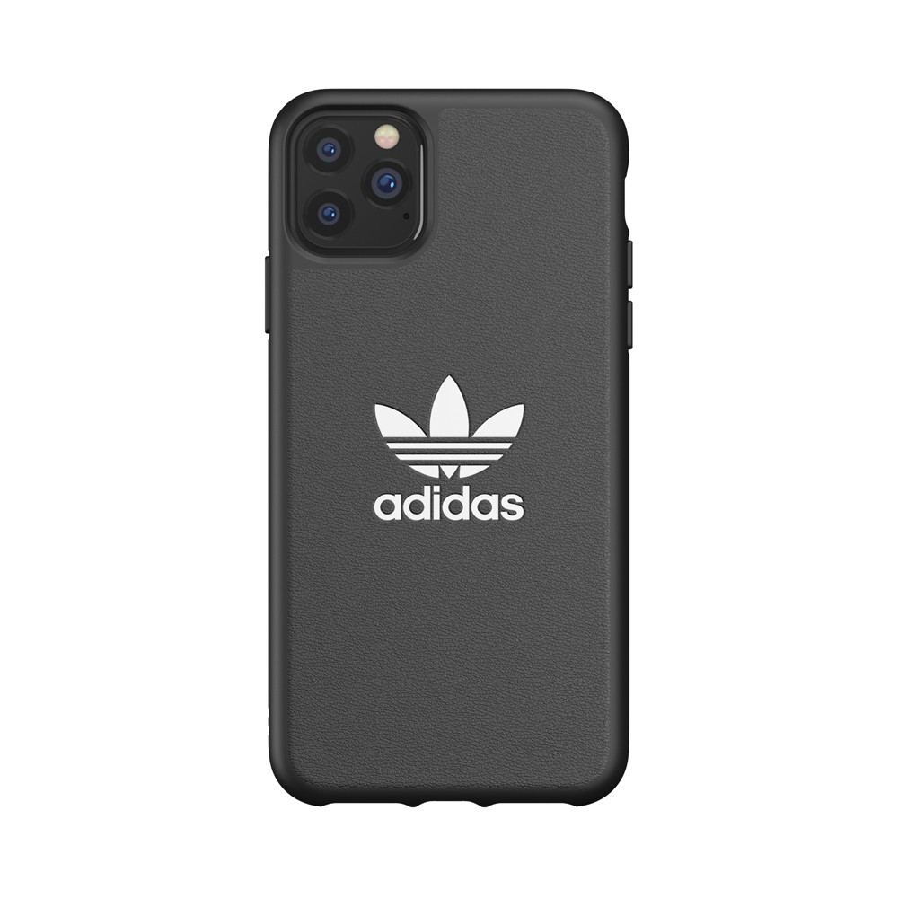 【アウトレット】adidas アディダス  iPhone 11 Pro Max OR Moulded Case TREFOIL FW19 black/white