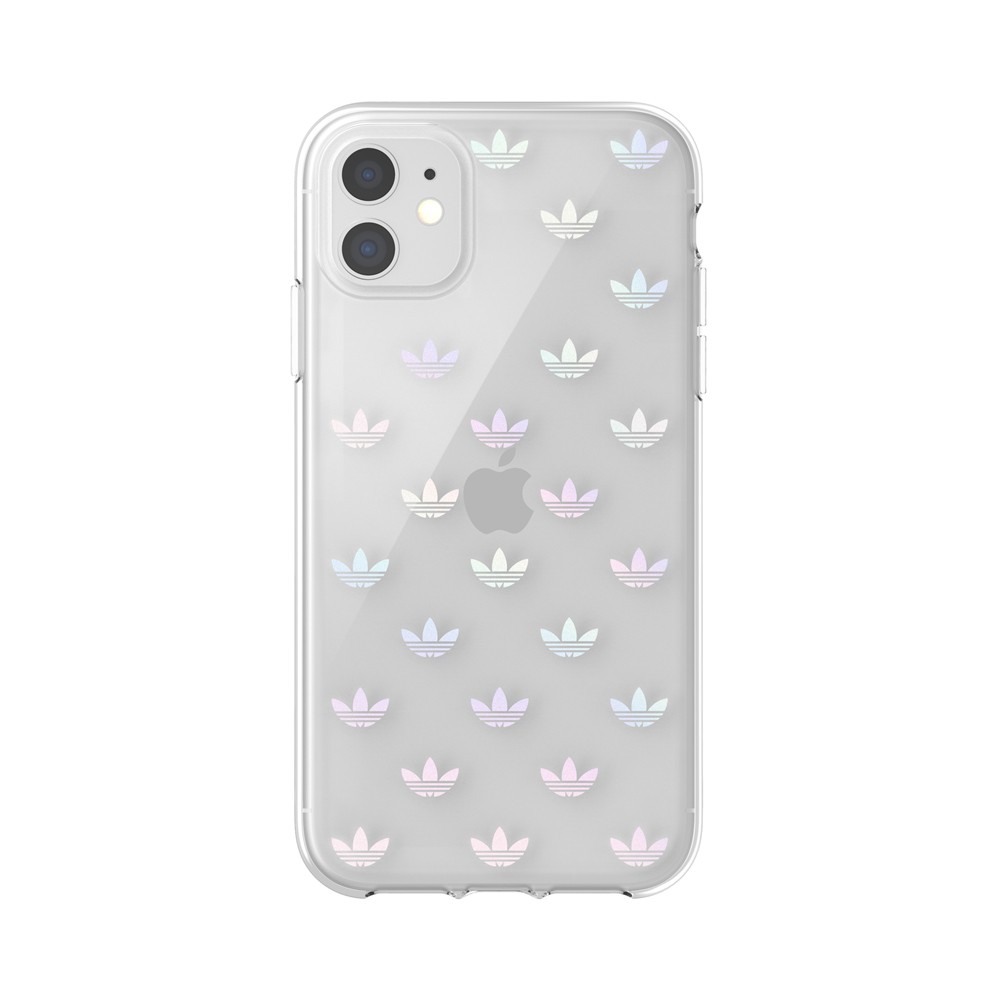 【アウトレット】adidas アディダス  iPhone 11 OR Snap Case CLEAR FW19 colourful