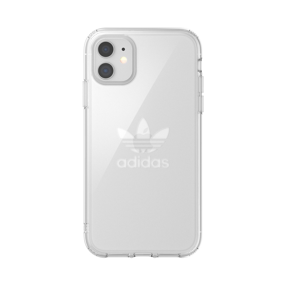 【アウトレット】iPhone 11 adidas アディダス OR Protective Clear Case Big Logo FW19 clear