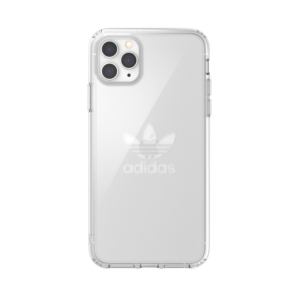 【アウトレット】adidas アディダス  iPhone 11 Pro Max OR Protective Clear Case Big Logo FW19 clear