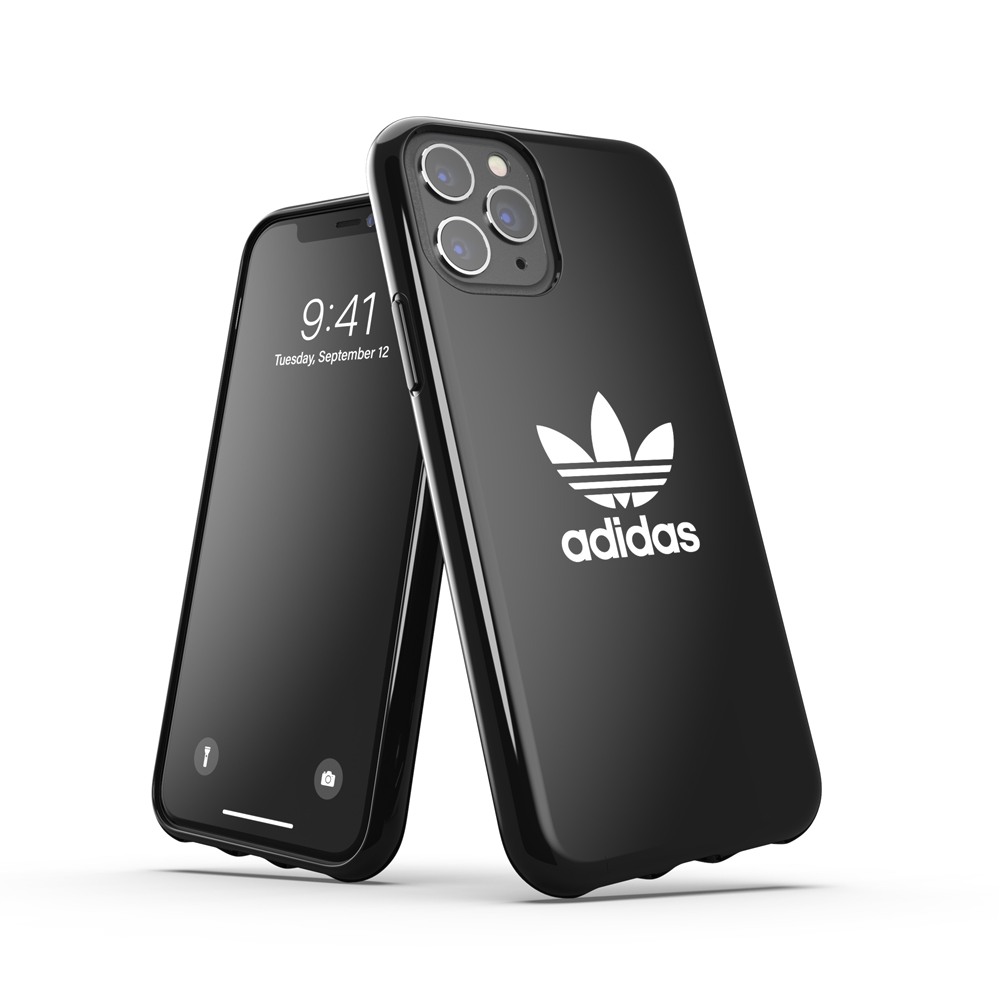【アウトレット】 iPhone 11 Pro ケース adidas アディダス OR Snap Case Trefoil FW20/SS21 ブラック