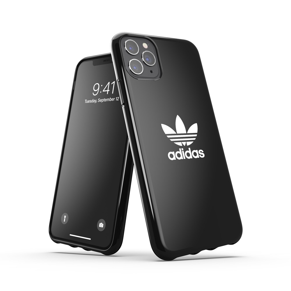 【アウトレット】adidas アディダス OR Snap Case Trefoil FW20/SS21 iPhone 11 Pro Max ケース ブラック