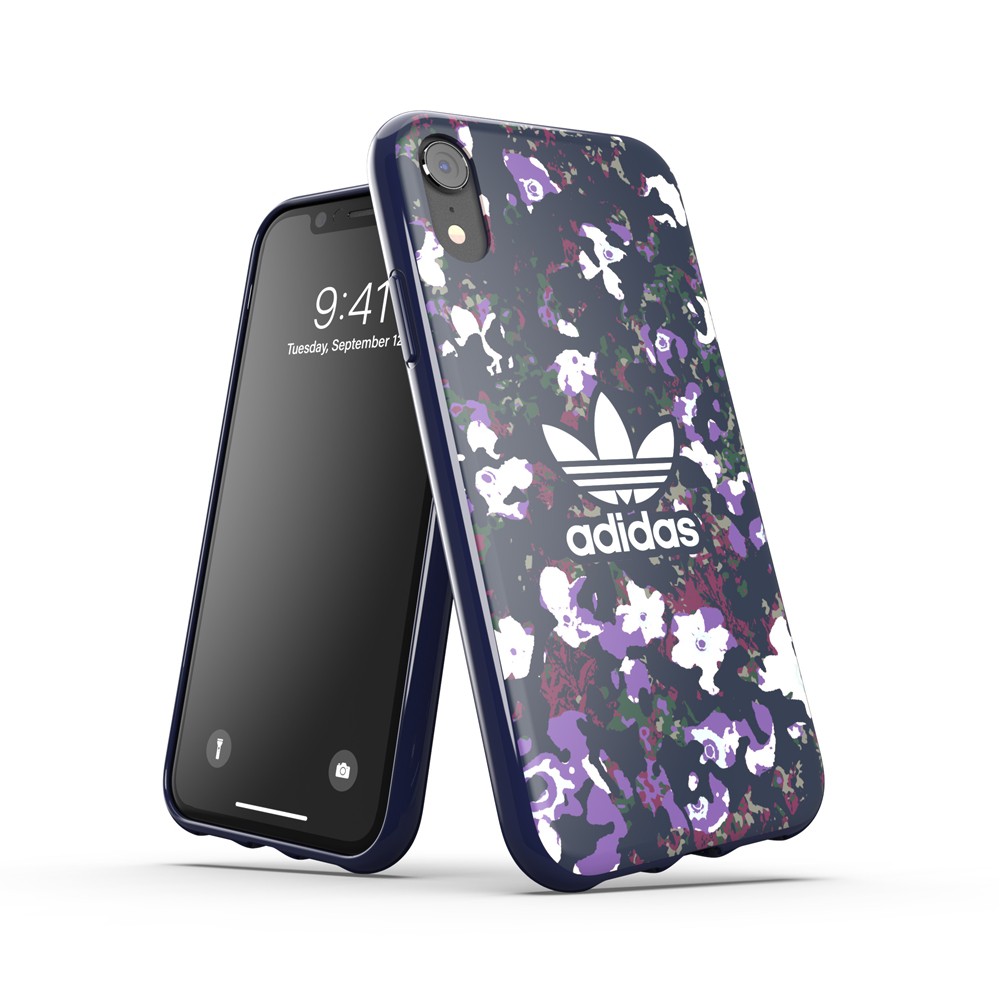 【アウトレット】iPhone XR adidas アディダス  OR Snap Case Floral AOP FW20