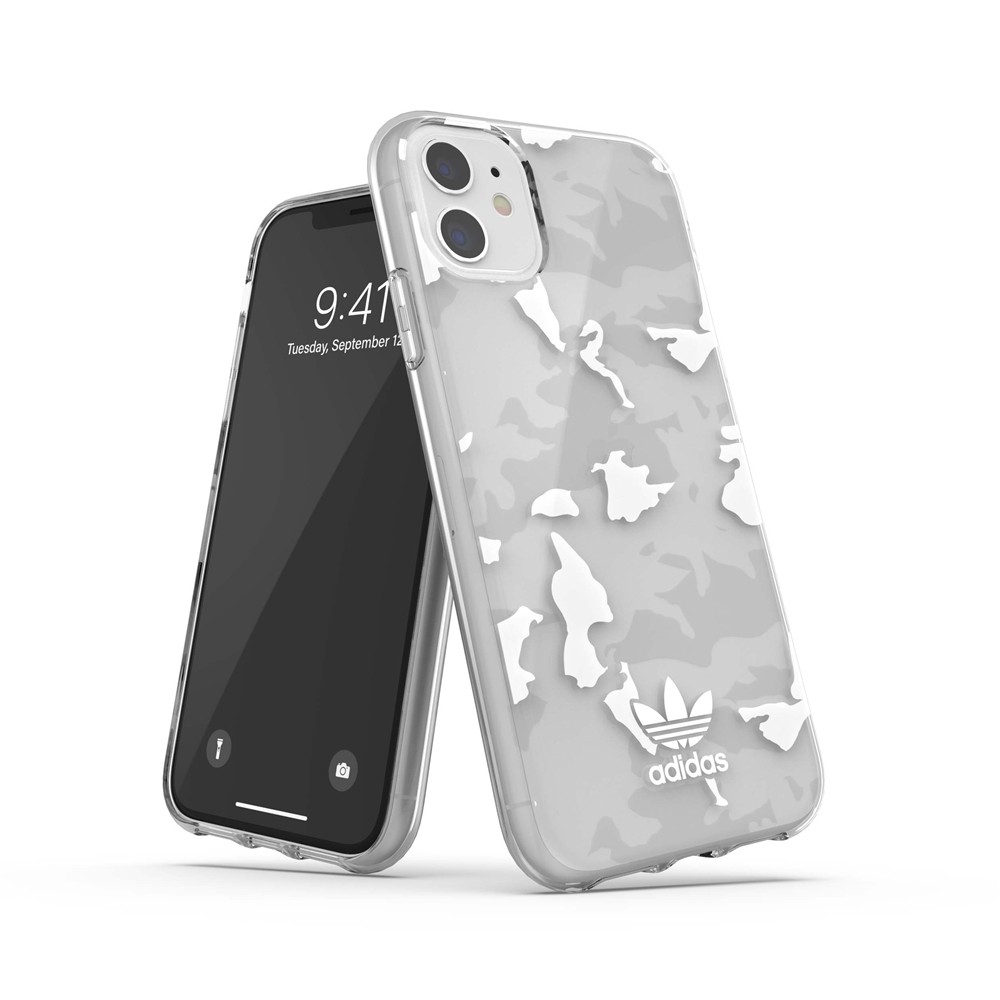 【アウトレット】adidas アディダス  OR Snap Case Camo Clear AOP SS21 for iPhone 11