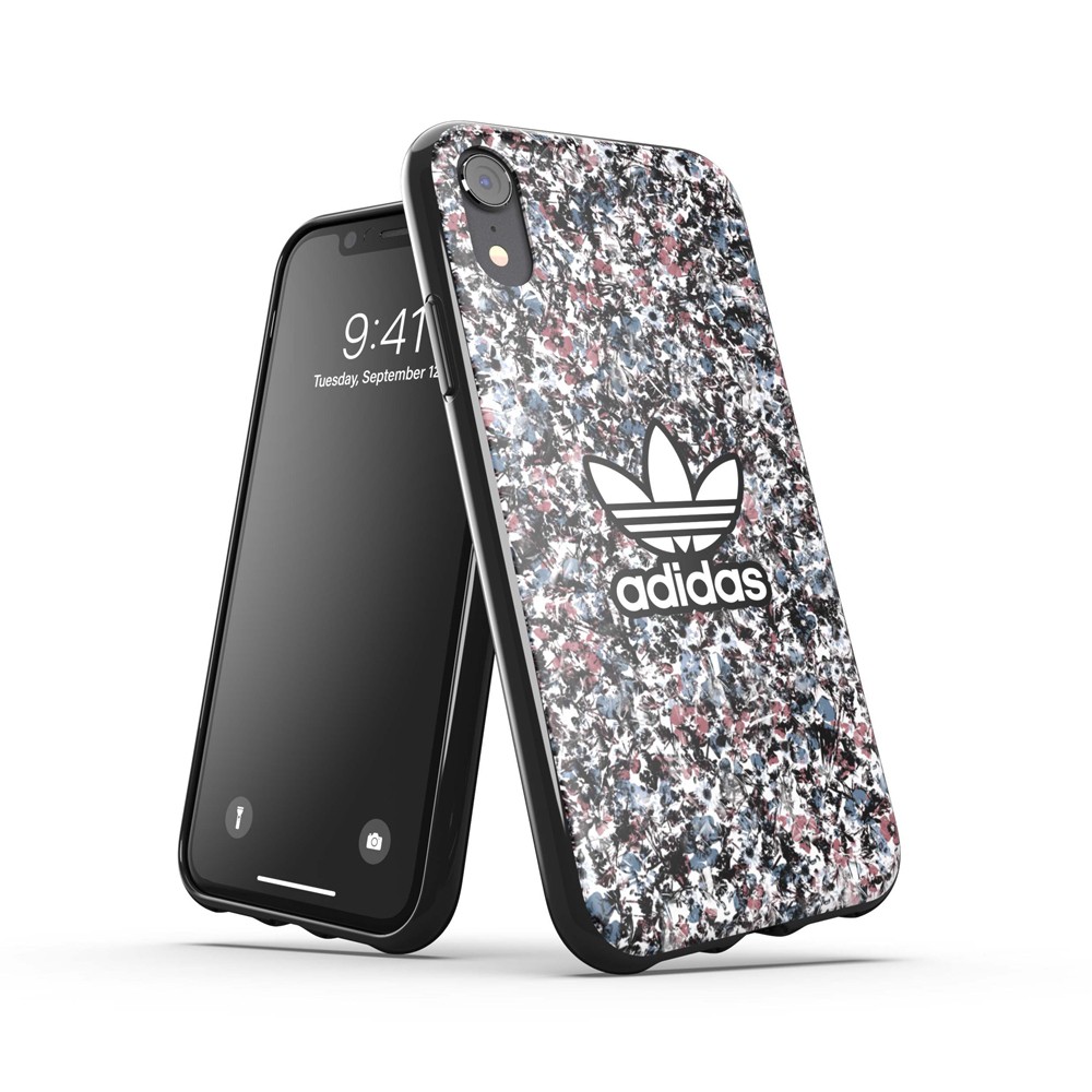 【アウトレット】 iPhone XR adidas アディダス  OR Snap case Belista Flower SS21