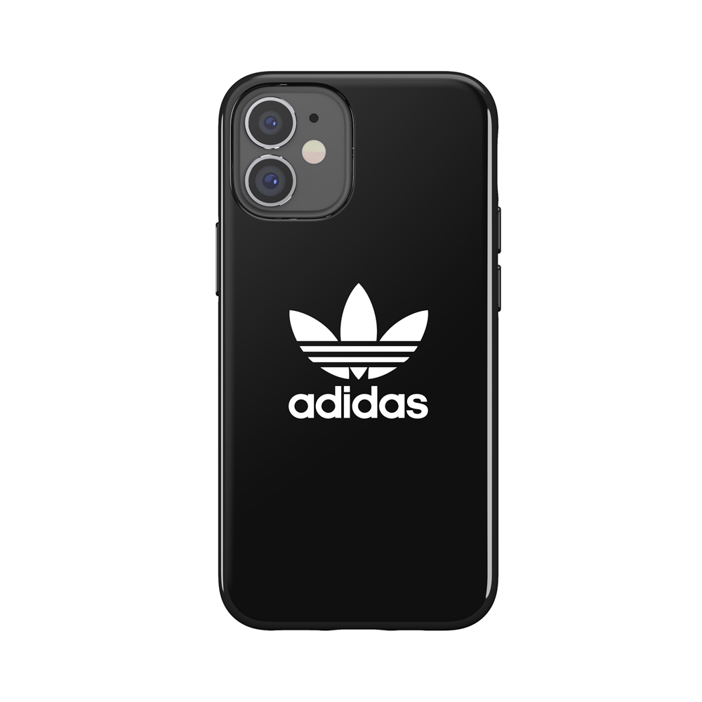 【アウトレット】iPhone 12 mini adidas アディダス OR Snap Case Trefoil FW20 black