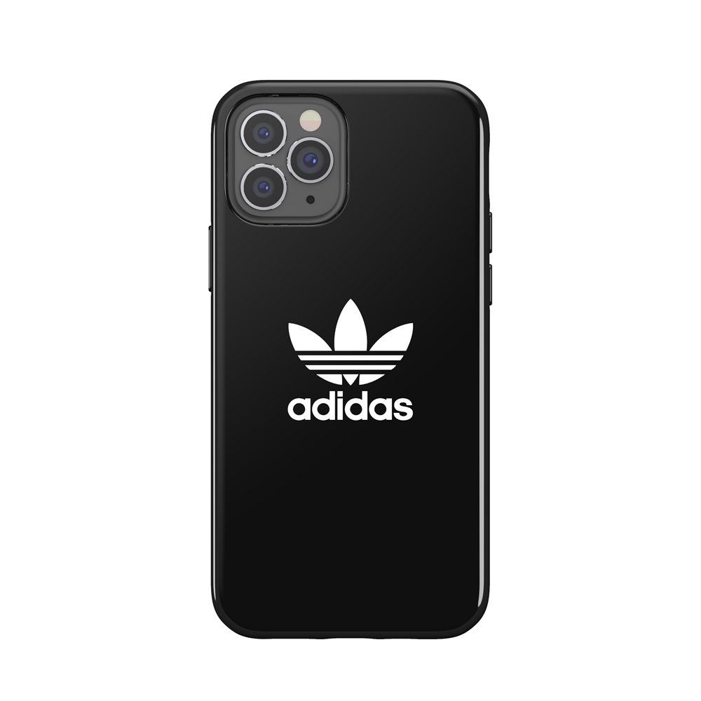【アウトレット】 adidas アディダス  iPhone 12 Pro / 12 OR Snap Case Trefoil FW20 black ※パッケージ不良アウトレット
