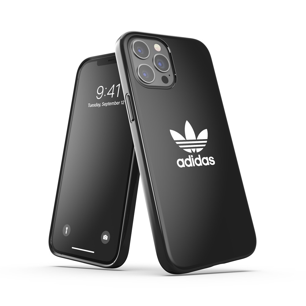 【アウトレット】adidas アディダス  OR Snap Case Trefoil FW20/SS21 iPhone 12 Pro Max ブラック