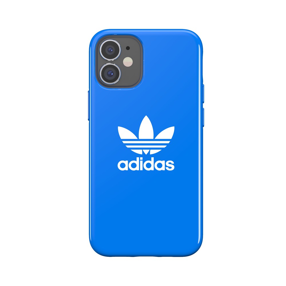【アウトレット】iPhone 12 mini adidas アディダス OR Snap Case Trefoil FW20 bluebird